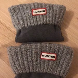 Hunters tall boot socks large